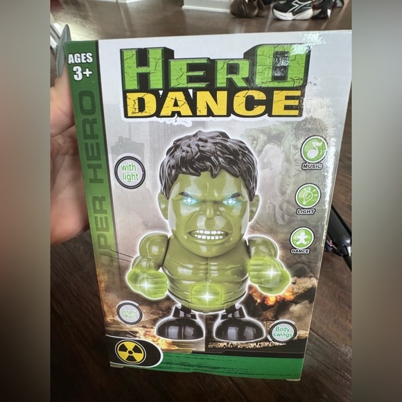 Other - NWT Green Hero Dance Toy with Lights and Music